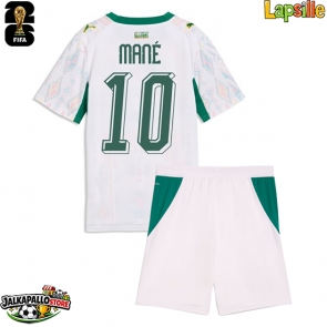 Senegal Sadio Mane #10 Kotipaita Lapsille MM-kisat 2026 Lyhythihainen (+ shortsit)